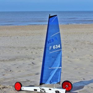 Beach Kart / Char à voile Radio commandé/ radio controlled sand yacht